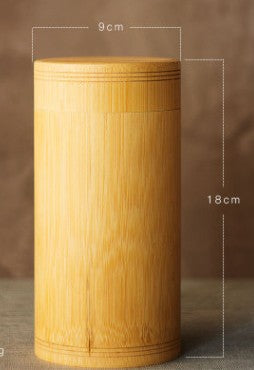 Bamboo Storage Bottles