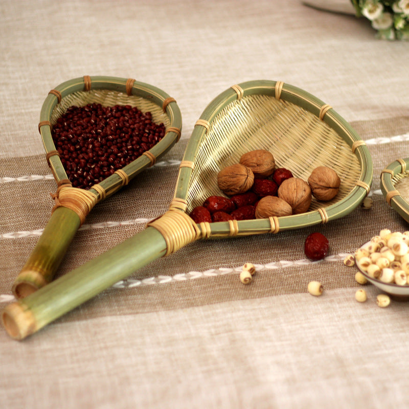 Bamboo Woven Noodle Scoop