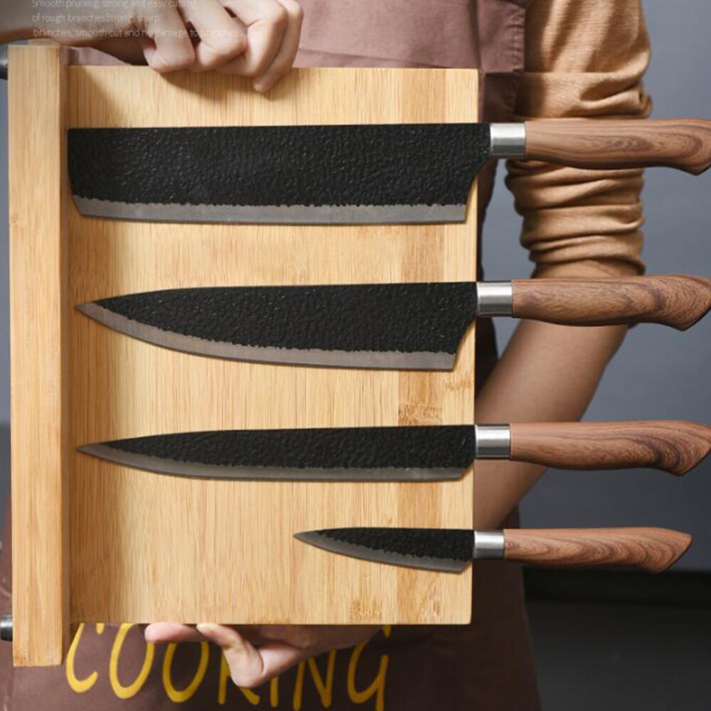 Double Side Eco-friendly Bamboo Magnetic Rack