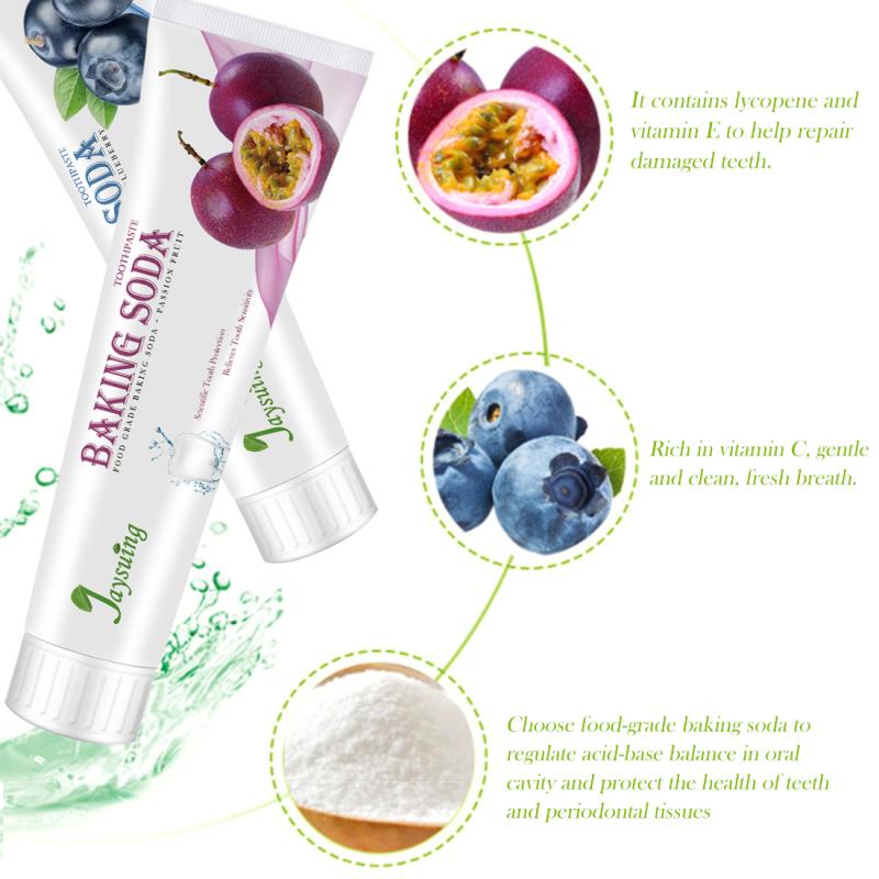 Blueberry Fruit Flavor Baking Soda Toothpaste