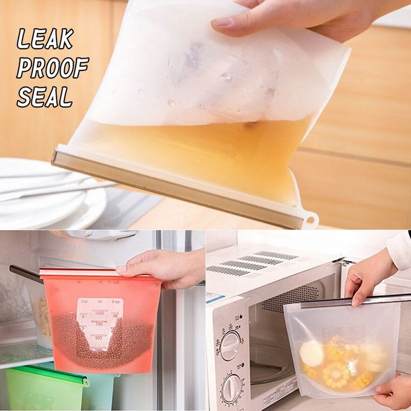 Reusable Silicone Vacuum Seal Bag