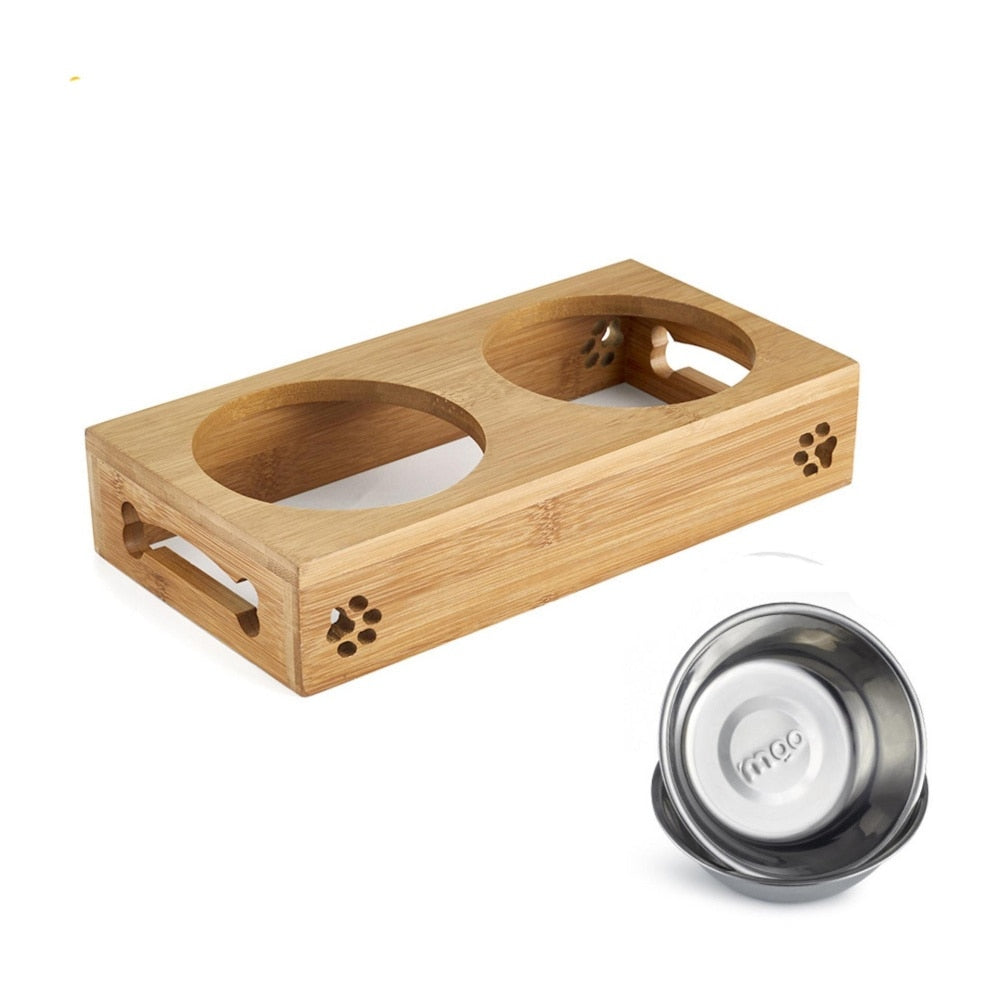 Pet Stainless Steel/Ceramic Feeding and Drinking Bowls