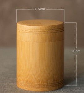 Bamboo Storage Bottles
