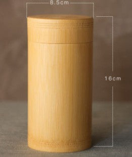 Bamboo Storage Bottles