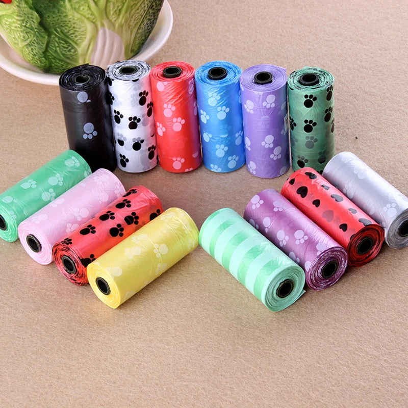 1/5 Roll Biodegradable Pet Poop Bag, Zero Waste