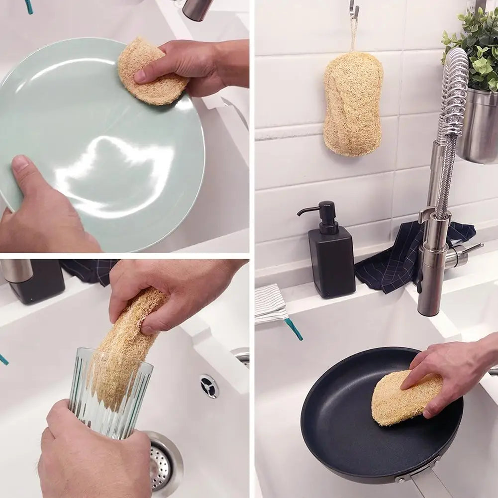 Natural Loofah Sponge, Biodegradable, Compostable