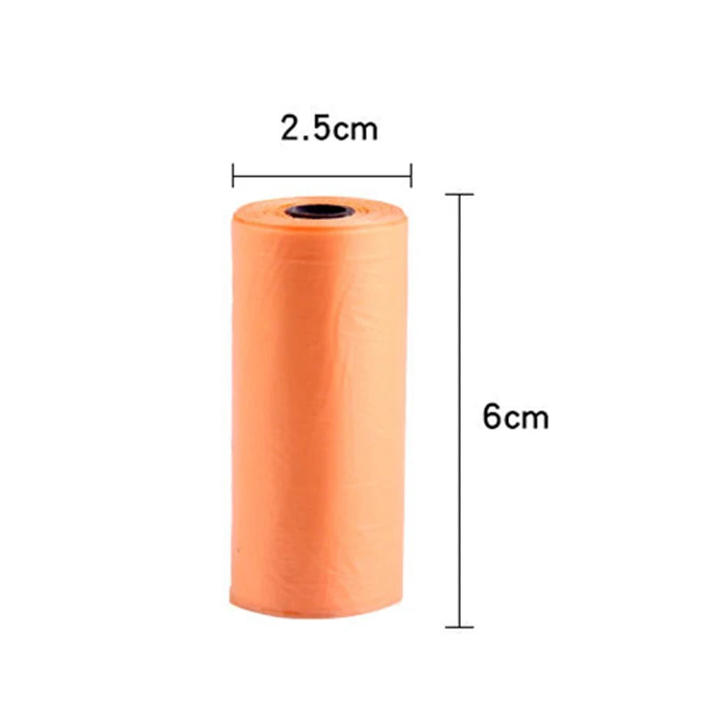1/5 Roll Biodegradable Pet Poop Bag, Zero Waste