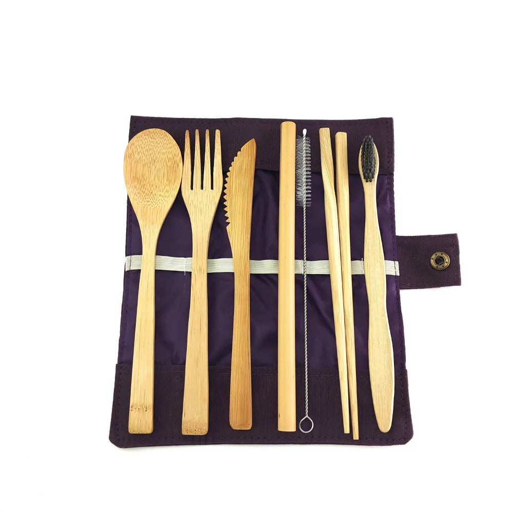 Bamboo Travel Utensils