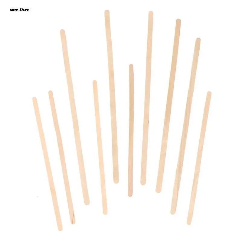 Disposable Wooden Coffee Stirrers 50 pcs