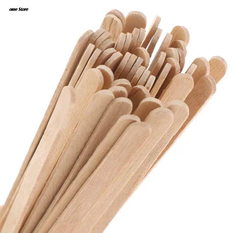 Disposable Wooden Coffee Stirrers 50 pcs