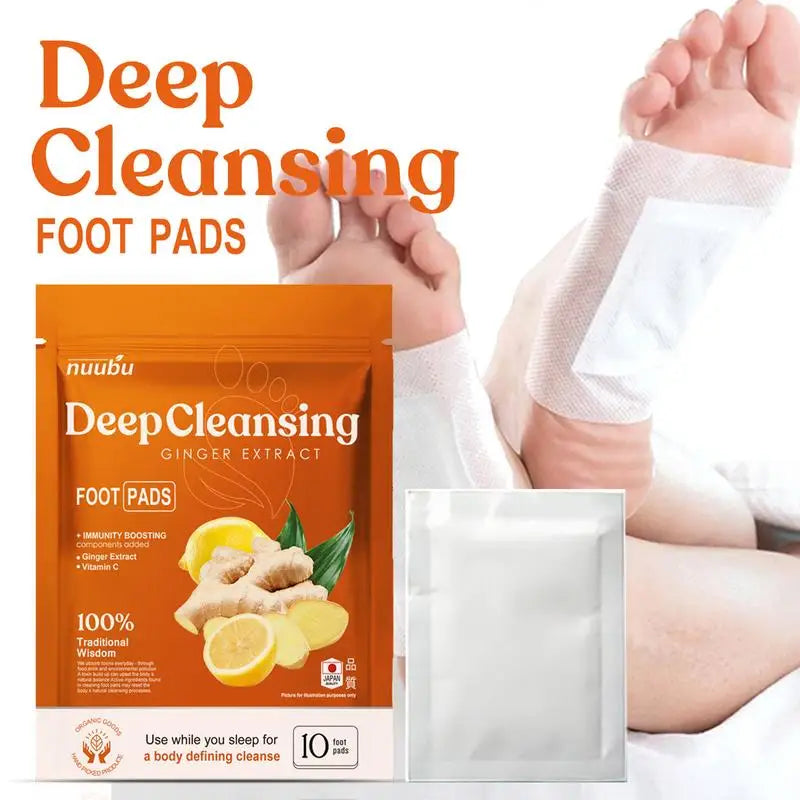 Organic Ginger Foot Pads