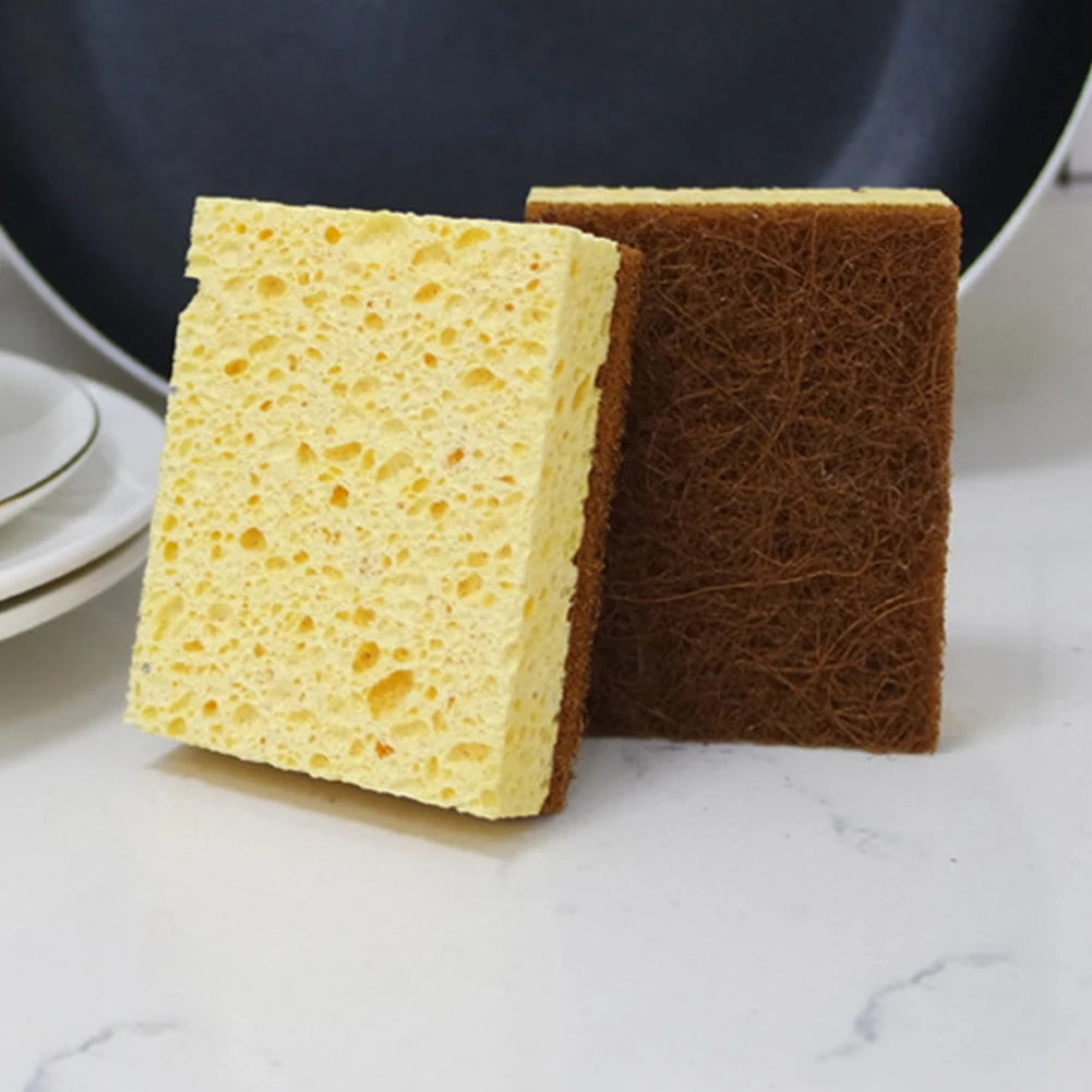 Non Scratch Plant Based Compostable Scrub Sponge 5 pcs