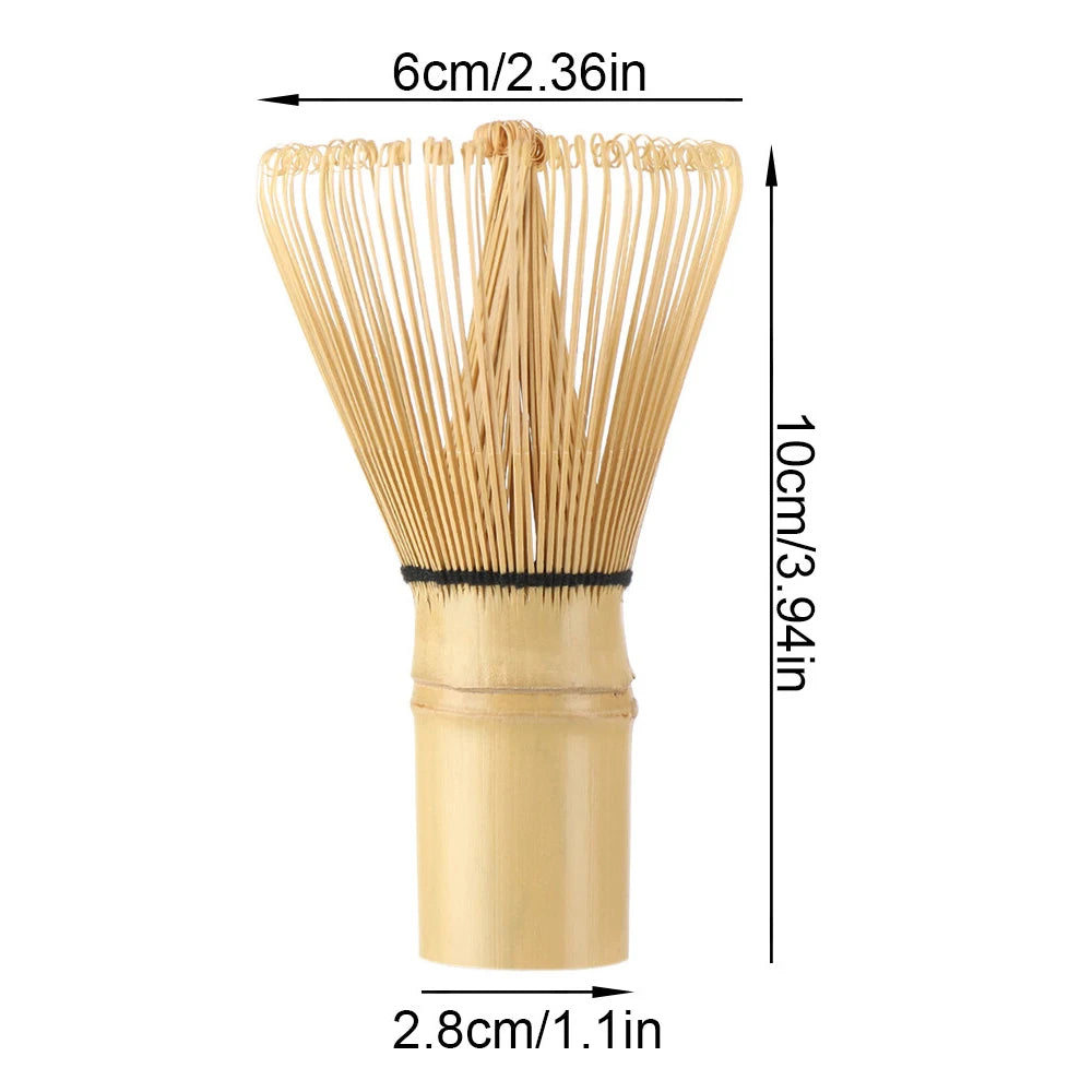 Matcha Tea Whisk for Matcha Tea Preparation Traditional Matcha Whisk Made from Durable and Sustainable Golden Bamboo