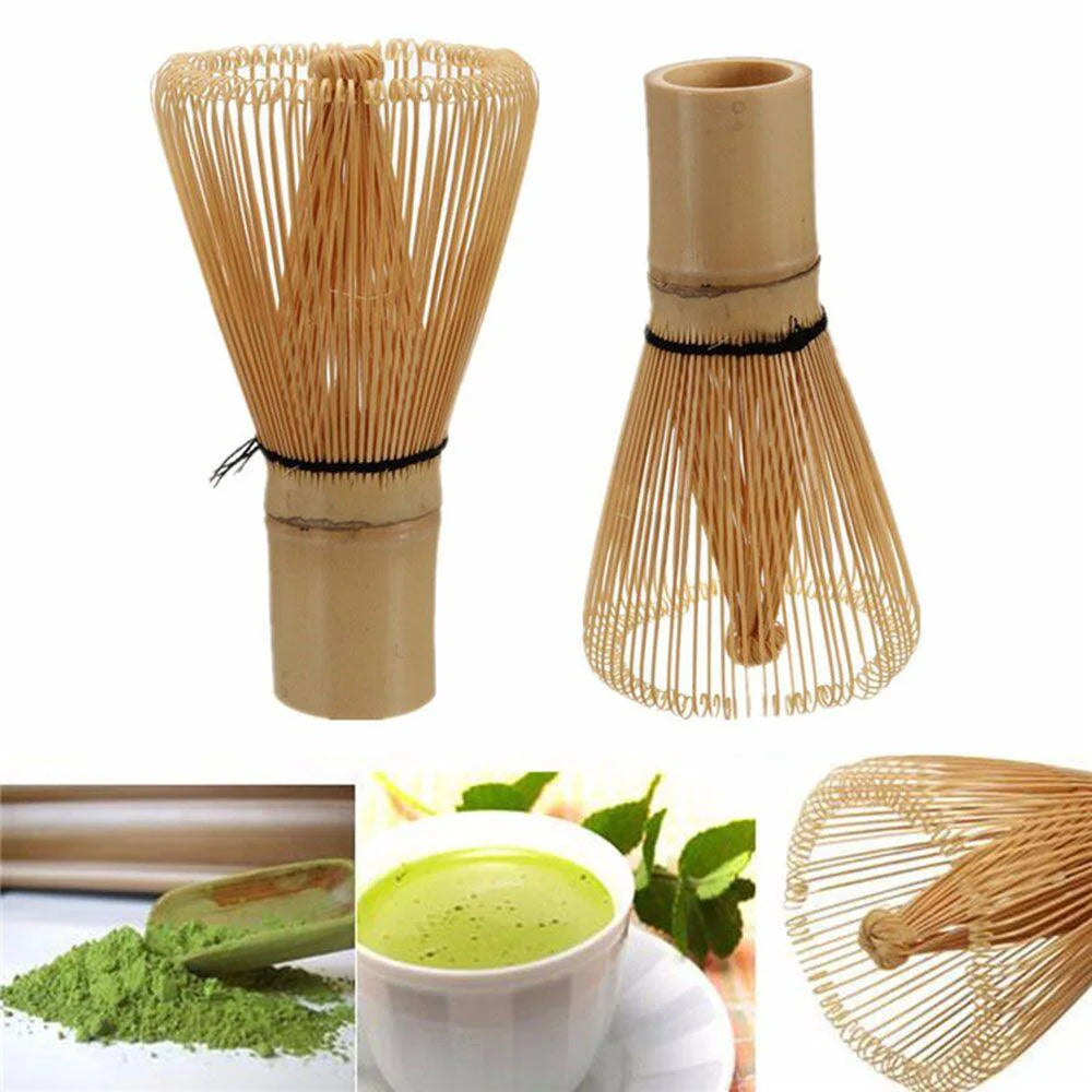 Matcha Tea Whisk for Matcha Tea Preparation Traditional Matcha Whisk Made from Durable and Sustainable Golden Bamboo