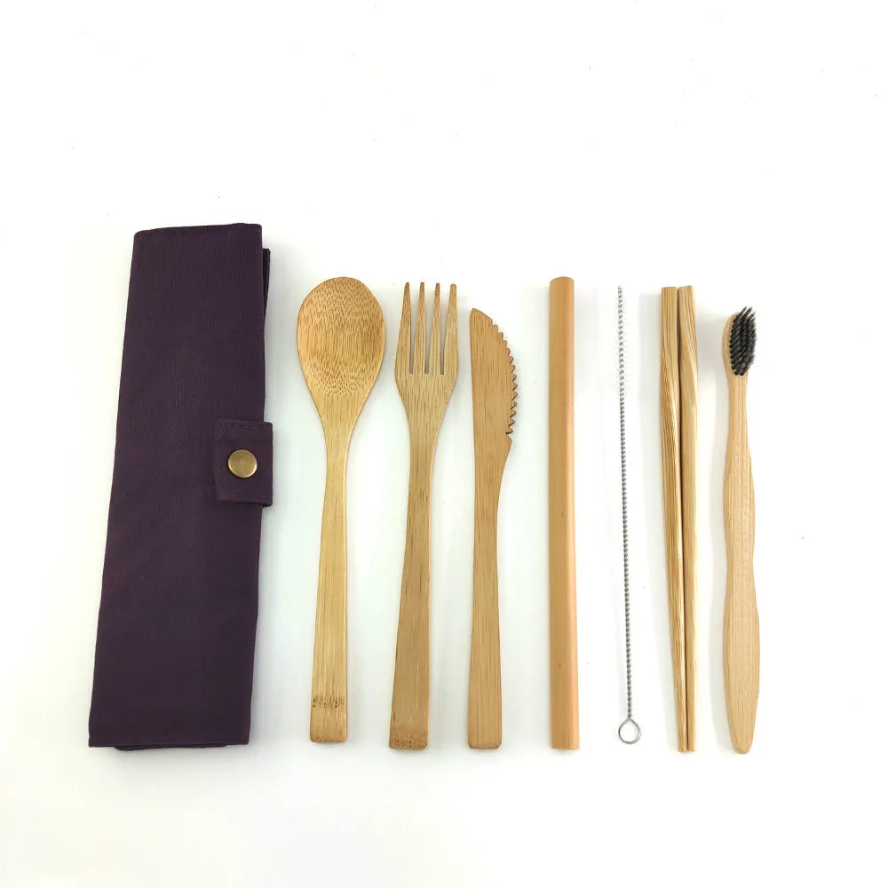 Bamboo Travel Utensils