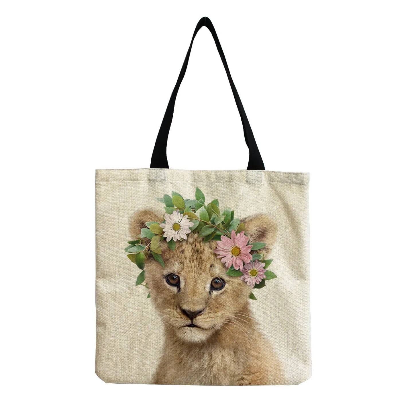 Cute Animal Series Panda Koala Elephant Print Handbag