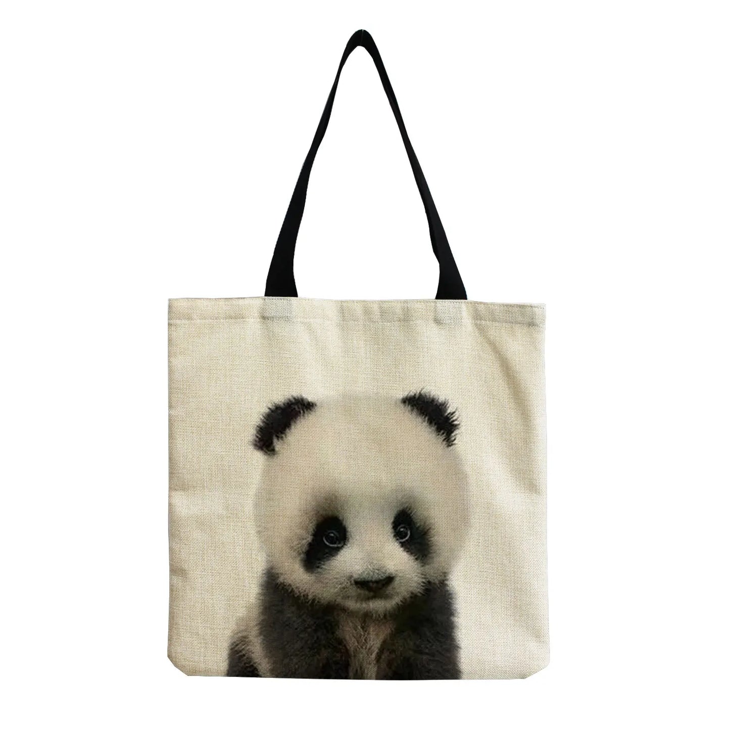 Cute Animal Series Panda Koala Elephant Print Handbag