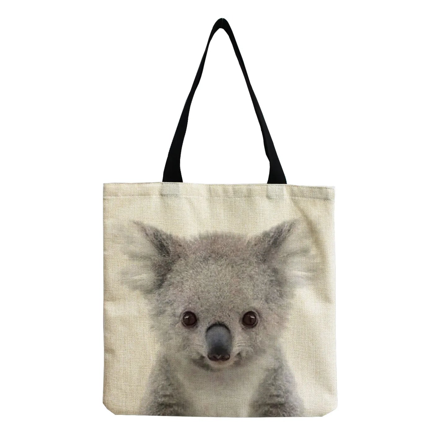 Cute Animal Series Panda Koala Elephant Print Handbag