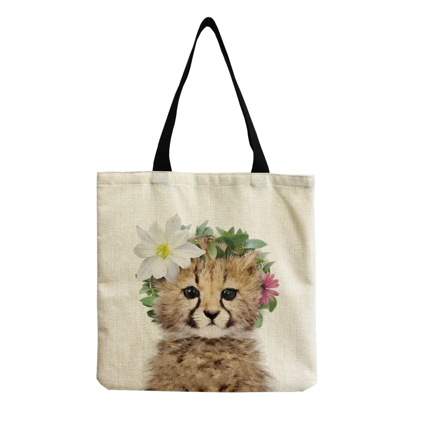 Cute Animal Series Panda Koala Elephant Print Handbag
