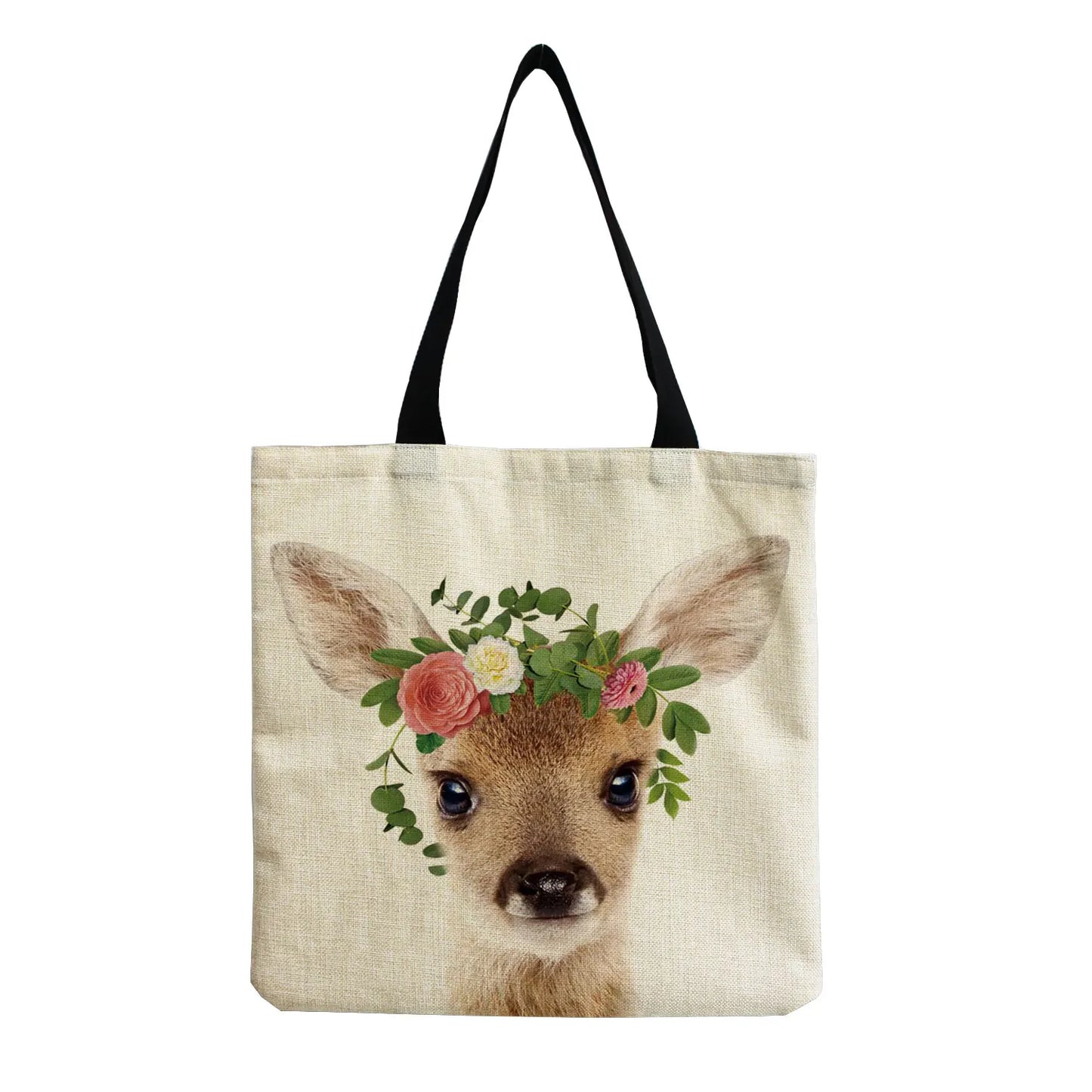 Cute Animal Series Panda Koala Elephant Print Handbag