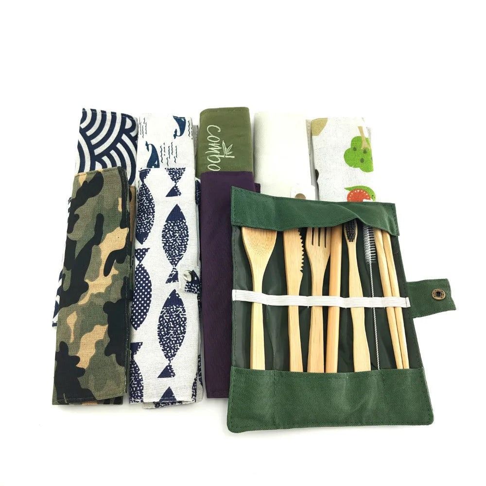 Bamboo Travel Utensils
