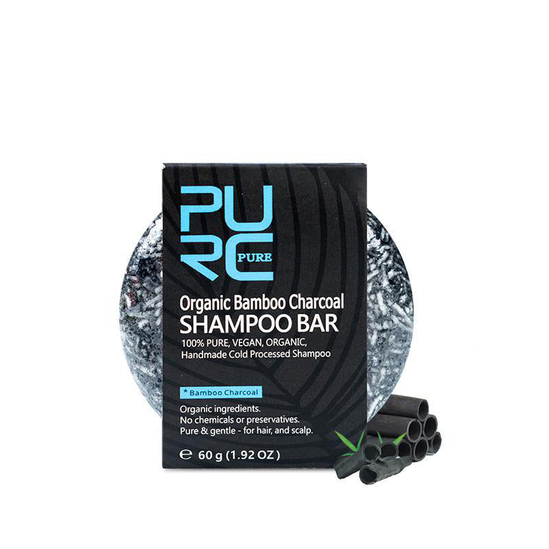 Nourishing Refreshing And Glossy Bamboo Charcoal Shampoo Soap