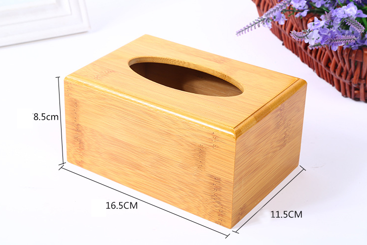 Bamboo Napkin Box