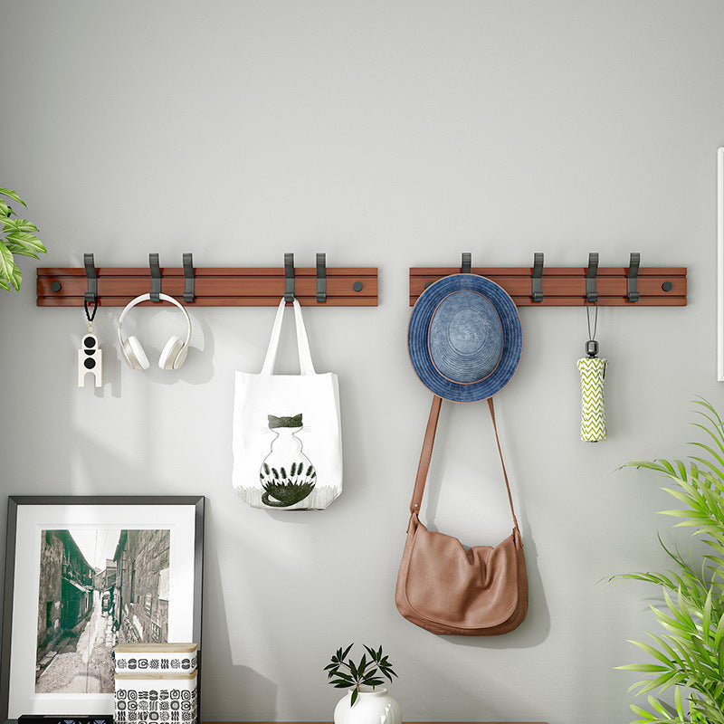 Wood and Metal Clothes Hook