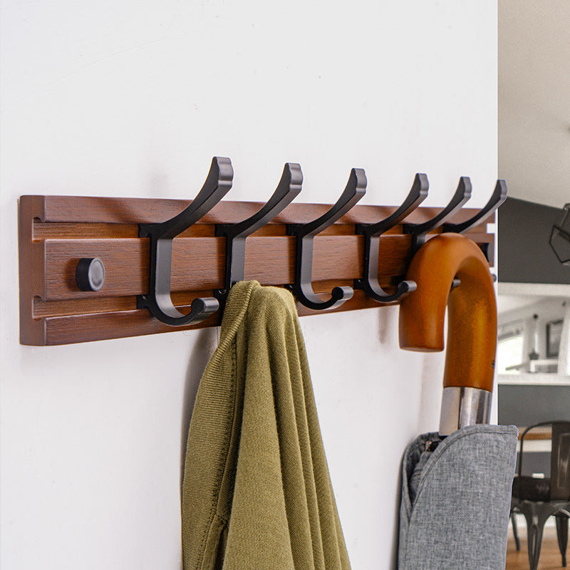 Wood and Metal Clothes Hook