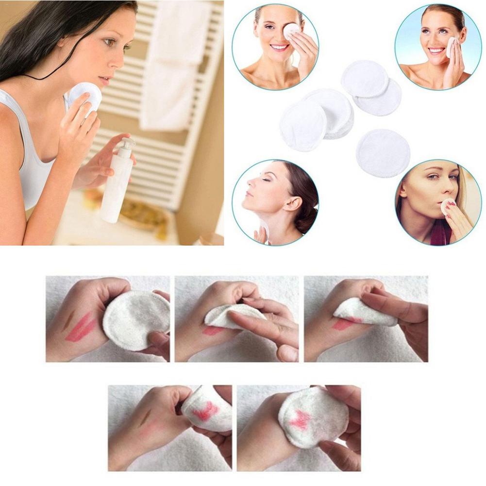 Makeup Remover Pads Made Fom Bamboo Fiber 12Pcs