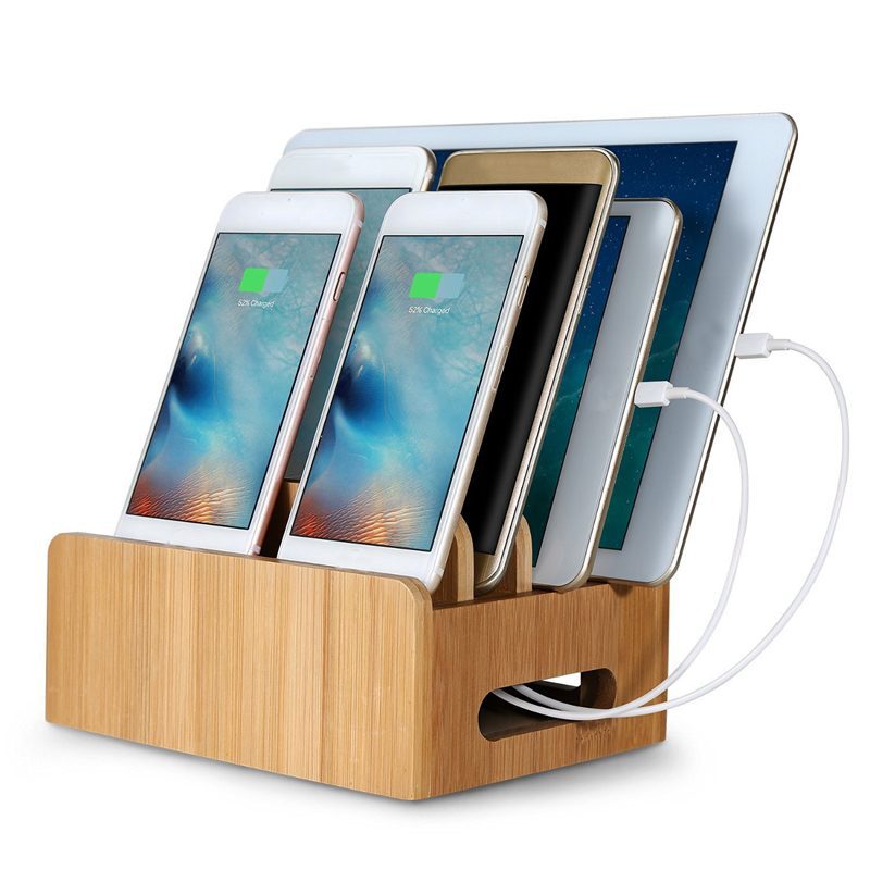 Wooden Charging Dock Station for Mobile Phone