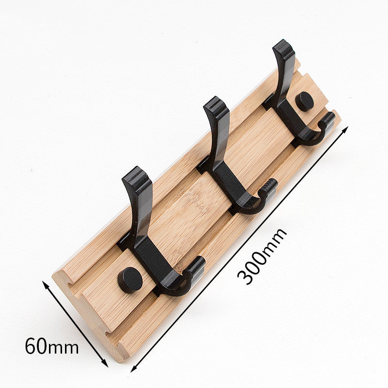 Wood and Metal Clothes Hook