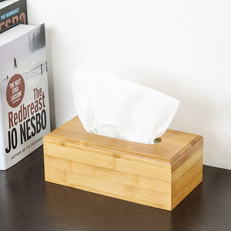 Bamboo Napkin Box