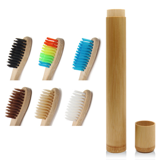 Soft-bristle Bamboo Toothbrush Genkent 1 PCS