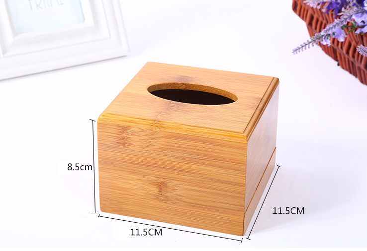 Bamboo Napkin Box