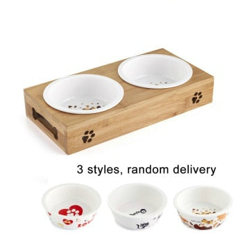 Pet Stainless Steel/Ceramic Feeding and Drinking Bowls