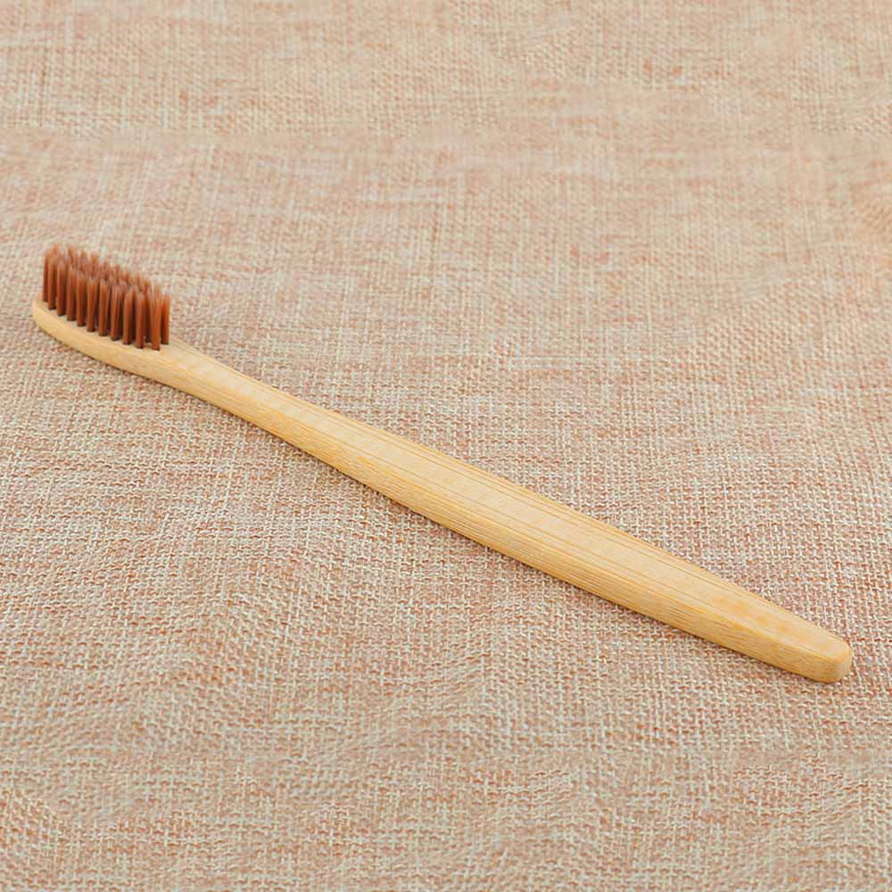 Personal Environmental Bamboo Charcoal Toothbrush For Oral Health Low, Soft Bristle, Wood Handle Toothbrush