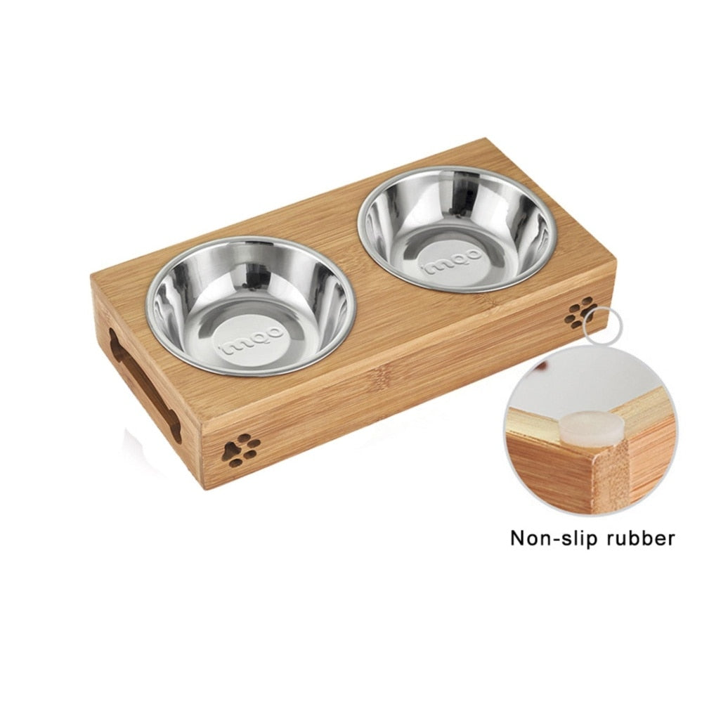 Pet Stainless Steel/Ceramic Feeding and Drinking Bowls