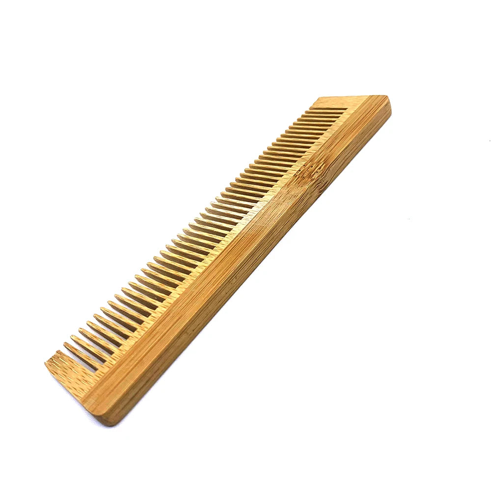 Natural Eco Biodegradable Bamboo Comb 2Pcs