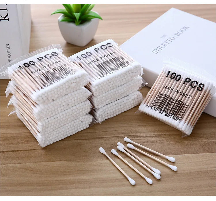 Round Head Multipurpose Cotton Swabs