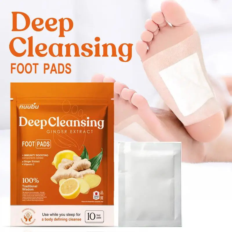 Organic Ginger Foot Pads