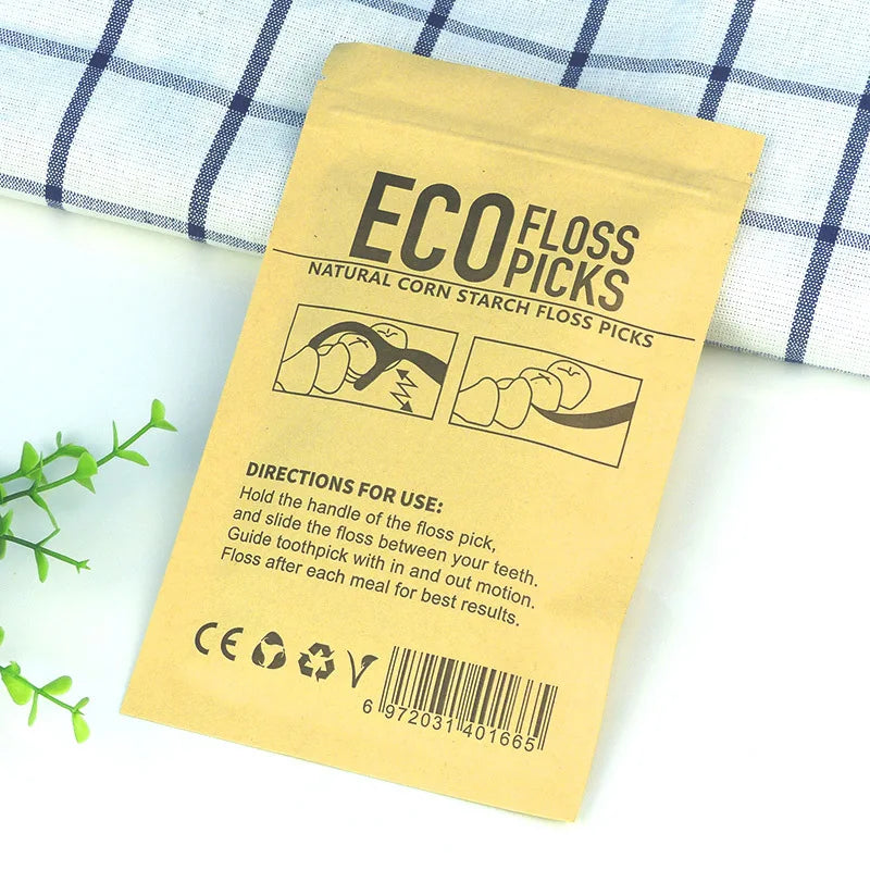 100Pcs Eco Friendly Floss Picks