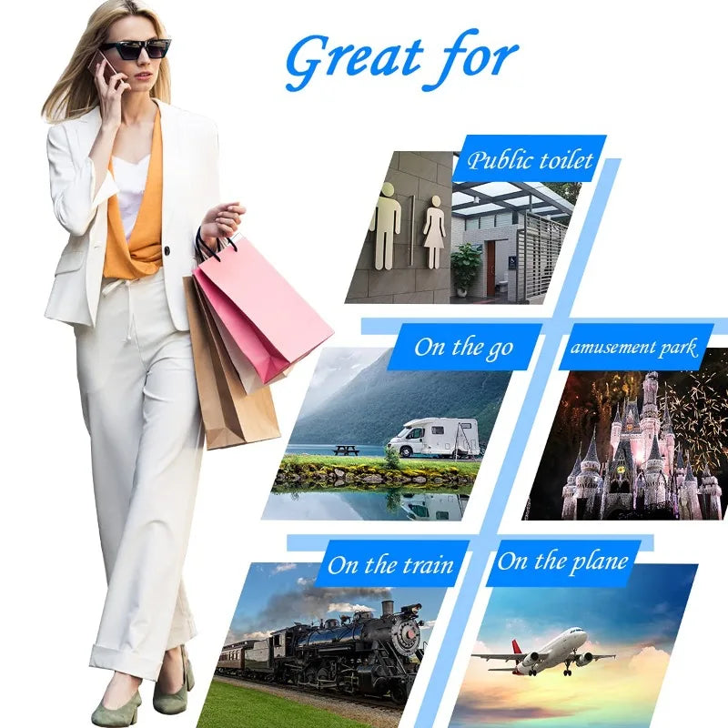 Biodegradable Disposable Plastic Toilet Seat Cover 10/50PCS