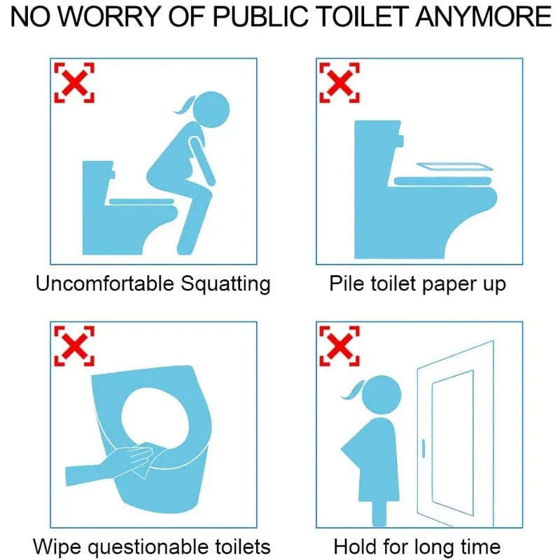 Biodegradable Disposable Plastic Toilet Seat Cover 10/50PCS