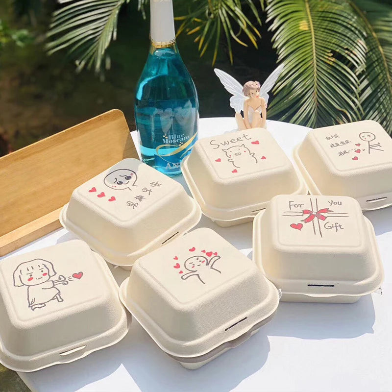 20Pcs/Set Biodegradable Boxes