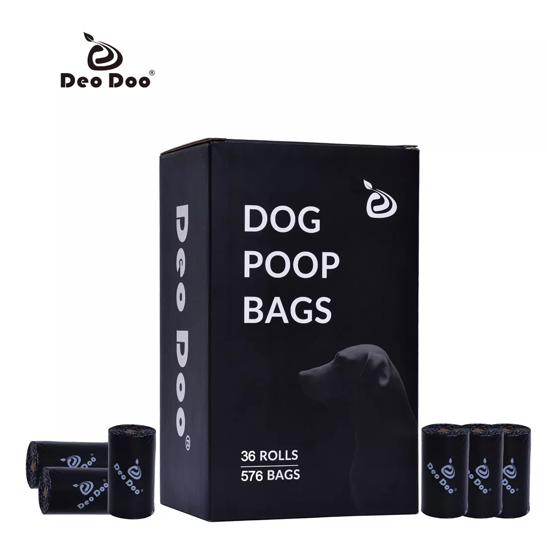 DeoDoo Dog Poop Bags Biodegradable Extra Thick