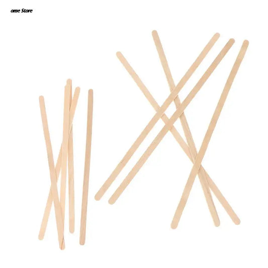Disposable Wooden Coffee Stirrers 50 pcs